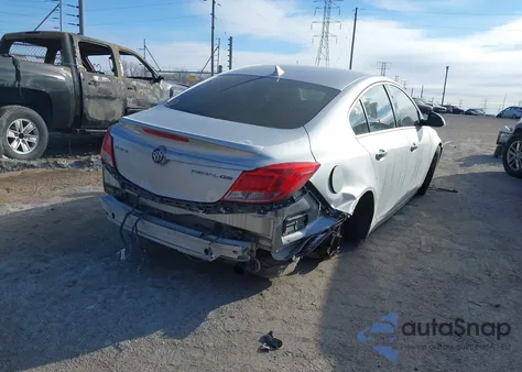 2013 Buick Regal Gs from USA, damaged, VIN 2G4GV5GV5D9220983